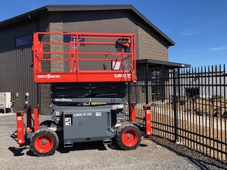 Scissor lifts are arriving!